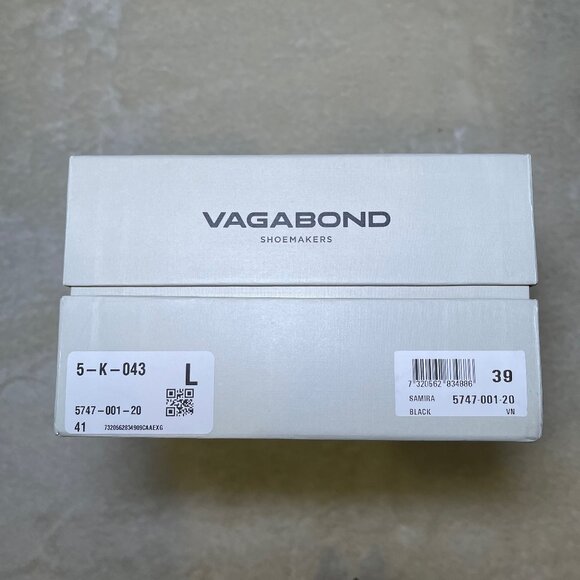 Vagabond Atelier Samira Lace-up Pointed Toe Shoes in Black, Size US 9 EU 39 - Picture 11 of 11